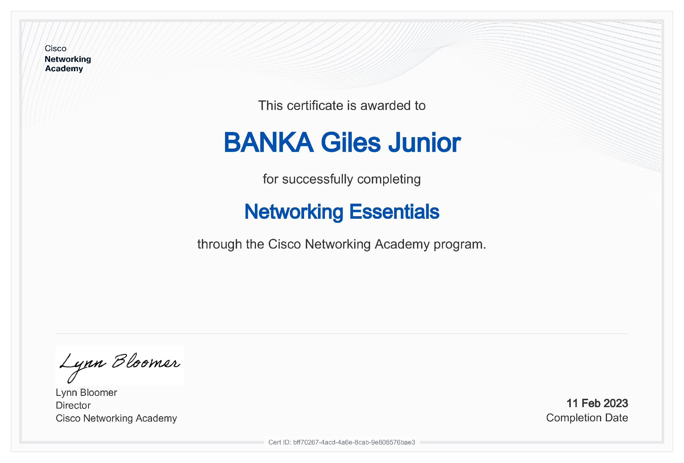 Networking Essentials